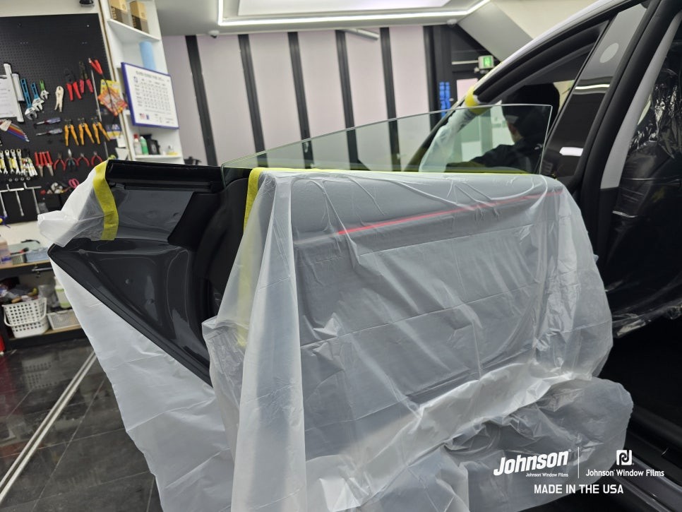 테슬라 모델3 하이랜드 퍼포먼스 퀵실버는 존슨썬팅이 최적화?! / 영등포구 당산동