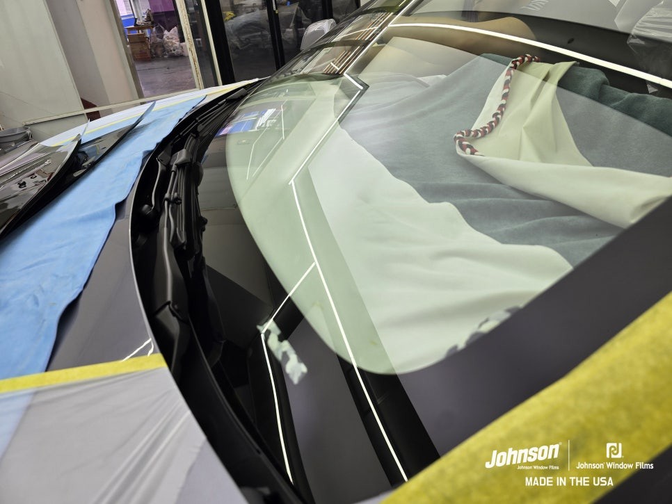 테슬라 모델3 하이랜드 퍼포먼스 퀵실버는 존슨썬팅이 최적화?! / 영등포구 당산동