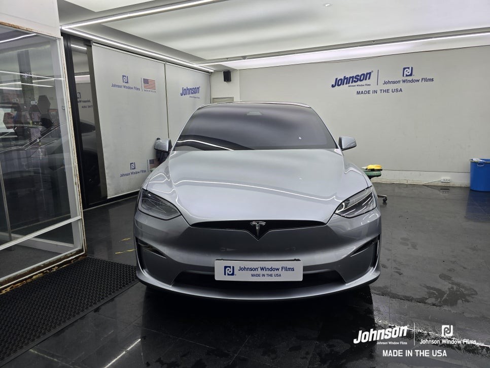 테슬라틴팅 모델X썬팅 루나실버에는 이거지?! / 영등포구 당산동