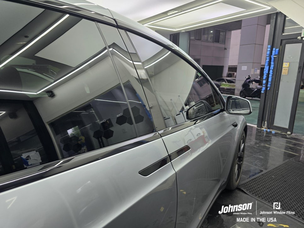 테슬라틴팅 모델X썬팅 루나실버에는 이거지?! / 영등포구 당산동