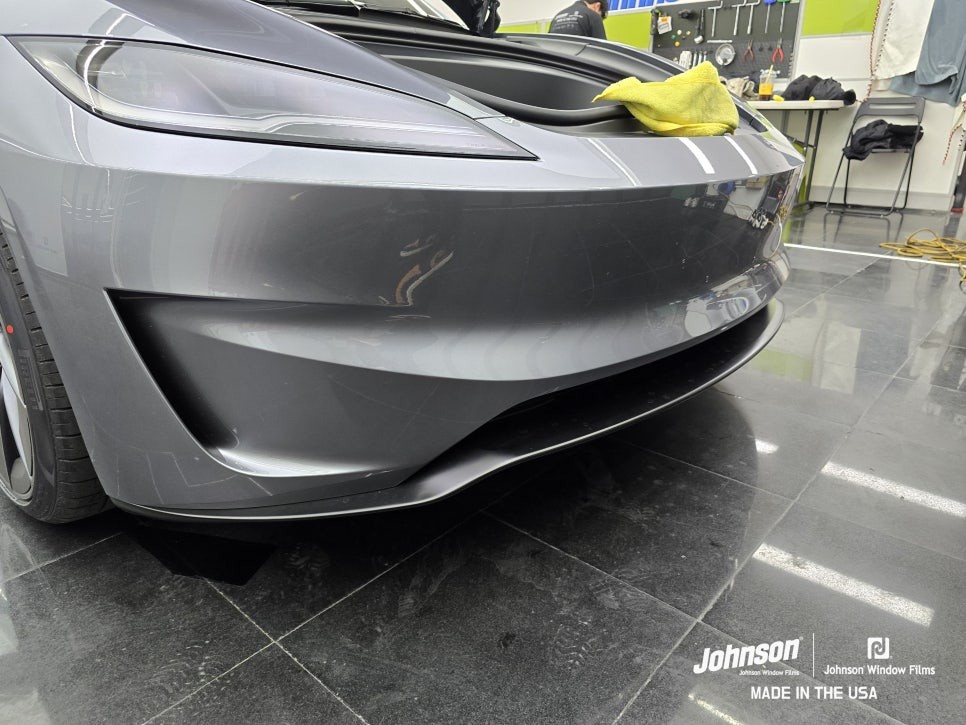 테슬라 모델3 하이랜드 퍼포먼스 퀵실버는 존슨썬팅이 최적화?! / 영등포구 당산동