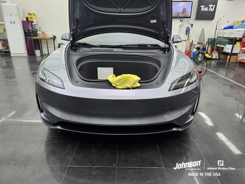 테슬라 모델3 하이랜드 퍼포먼스 퀵실버는 존슨썬팅이 최적화?! / 영등포구 당산동