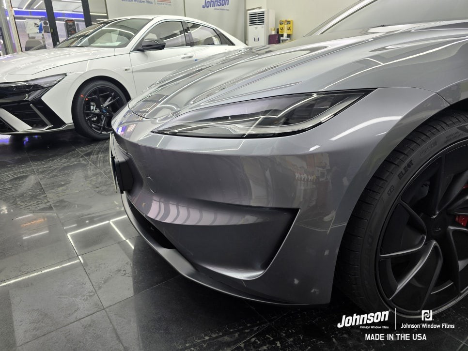 테슬라 모델3 하이랜드 퍼포먼스 퀵실버는 존슨썬팅이 최적화?! / 영등포구 당산동