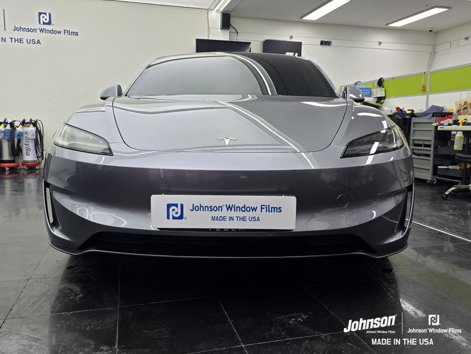 테슬라 모델3 하이랜드 퍼포먼스 퀵실버는 존슨썬팅이 최적화?! / 영등포구 당산동