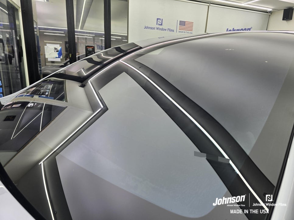 테슬라틴팅 모델X썬팅 루나실버에는 이거지?! / 영등포구 당산동