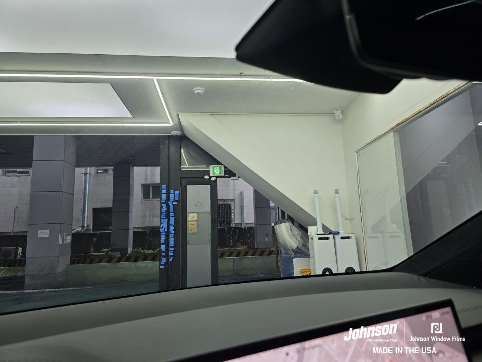 테슬라틴팅 모델X썬팅 루나실버에는 이거지?! / 영등포구 당산동