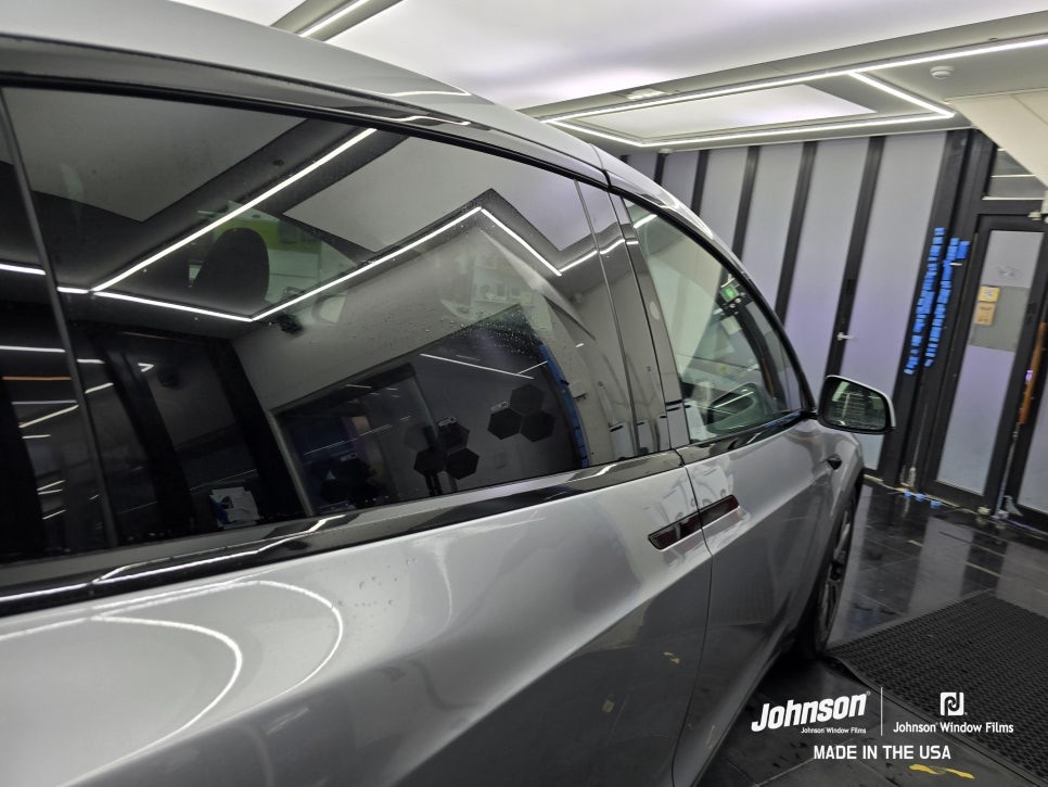 테슬라틴팅 모델X썬팅 루나실버에는 이거지?! / 영등포구 당산동