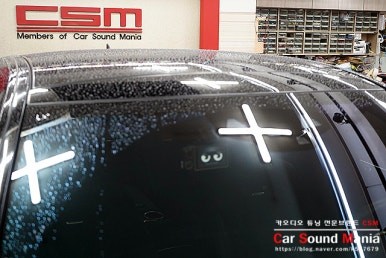 벤츠S63AMG 왕눈이블랙박스 에코파워팩 보조배터리 장착도 카사운드매니아
