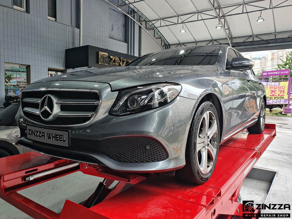 벤츠 E220d 휠수리 [크롬쉐도우] 분체도장