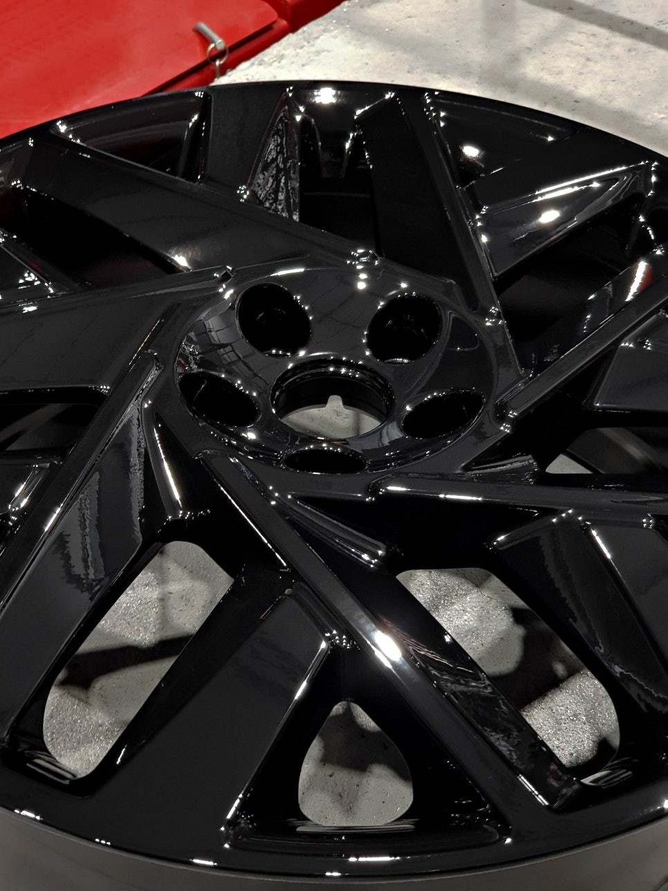 [2020 싼타페 휠도색] 20인치 순정휠 분체도장 #유광블랙 / 인천 부평구 부평동