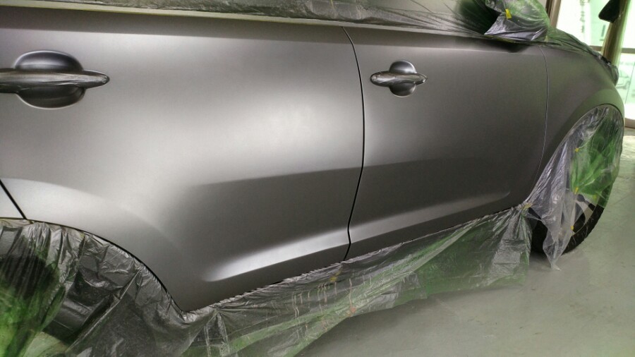 스포티지 R 조수석 전체도색 #루프스킨 #강북랩핑 / 일산,김포,파주