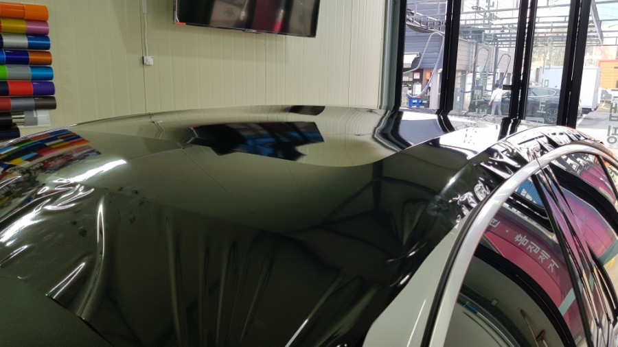 BMW 528i 루프스킨 #명진카스킨 #부분랩핑 / 일산,김포,파주