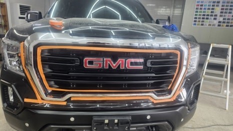 GMC 씨에라 크롬죽이기 #크롬딜리트 #명진카스킨 #사냥개들2 / 일산,김포,파주