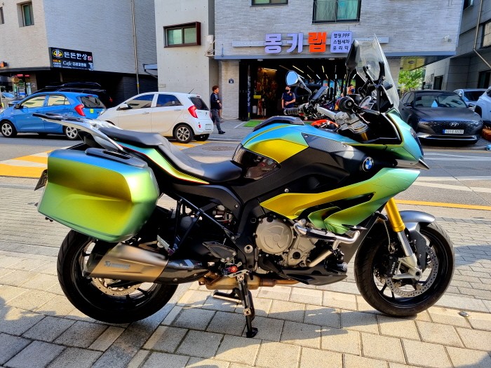 하남미사/바이크랩핑/오토바이랩핑 BMW S1000XR 전체랩핑