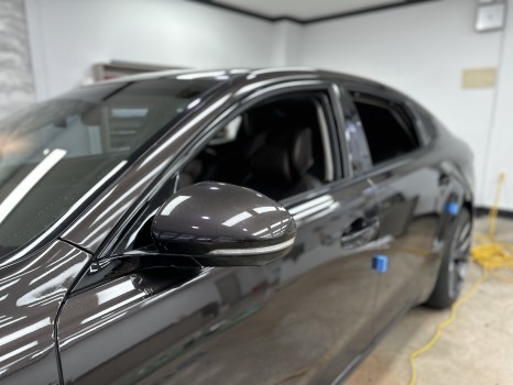 인천 송도 올뉴 k7 크롬죽이기 랩핑시공 후기 / 인천 남동구