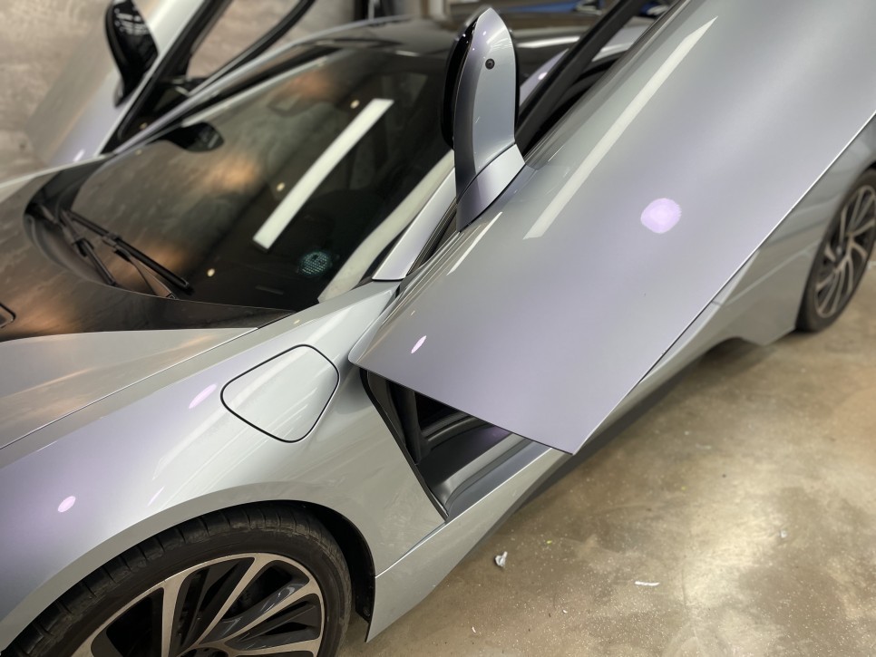 bmw i8 자동차 랩핑제거 , 가격, 주의할 점! / 인천 남동구
