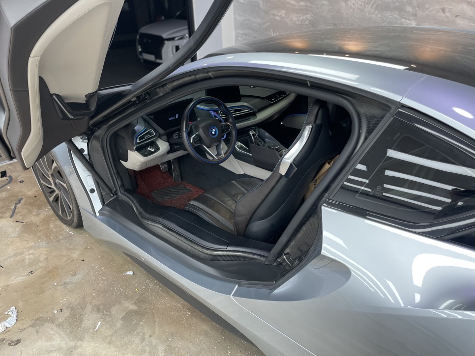 bmw i8 자동차 랩핑제거 , 가격, 주의할 점! / 인천 남동구