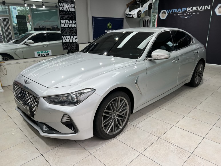 Genesis G70 크롬죽이기 포항대구랩핑 / 포항, 경주