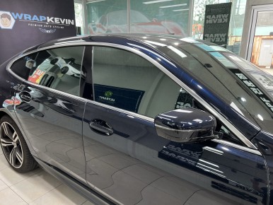 영덕랩핑 영천랩핑 BMW 630i GT 윈도우테두리 크롬죽이기 / 포항, 경주