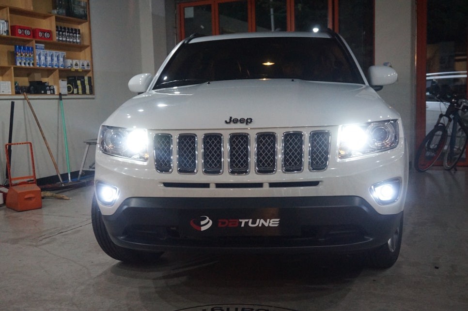지프 그랜드 체로키 hid led 안산 디비튠에서 작업했어요 / 안산시 상록구 이동