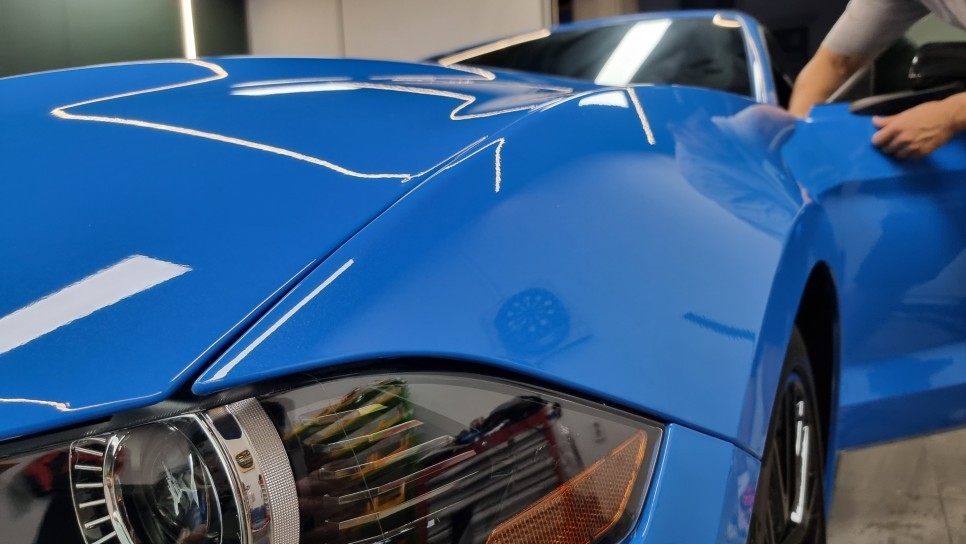 포드 머스탱 신차 [PPF 시공] 중동 1위 필름 울트라 핏 시공!! / 안산시 상록구 이동