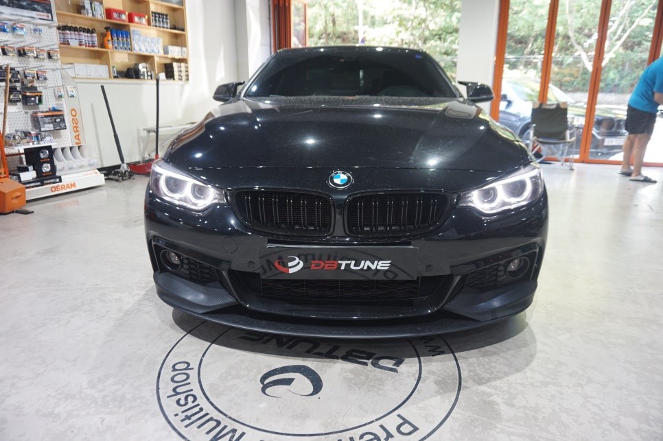 안산 시흥 led 전문점에서 bmw 420d 엠비언트 풋등 시공 사례~