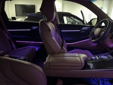 GV80 엠비언트 순정 연동 국산 LED  컵홀더 매력적인 무빙 컬러 에이비클 경기 / 과천, 안양, 군포