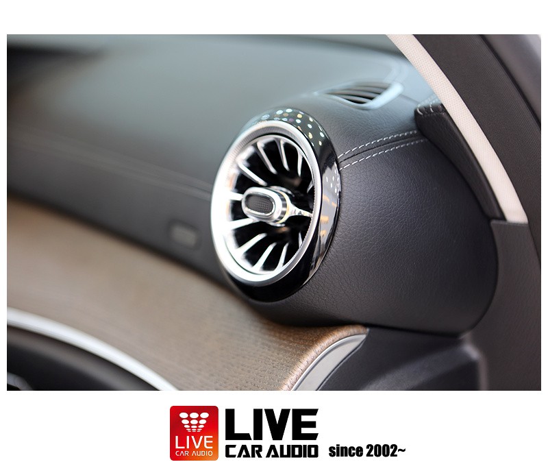 벤츠 실내감성튜닝 ! 3D전동트위터 + 터빈송풍구 / 창원,마산,경남