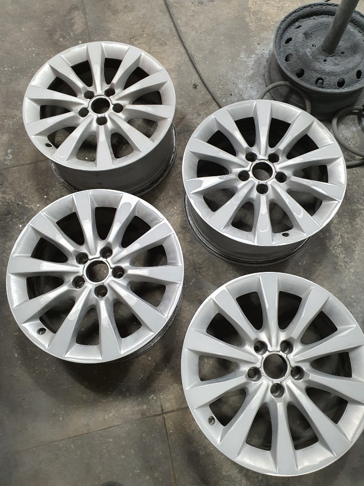 아우디A6 실버 휠복원 / 천안, 평택, 청주