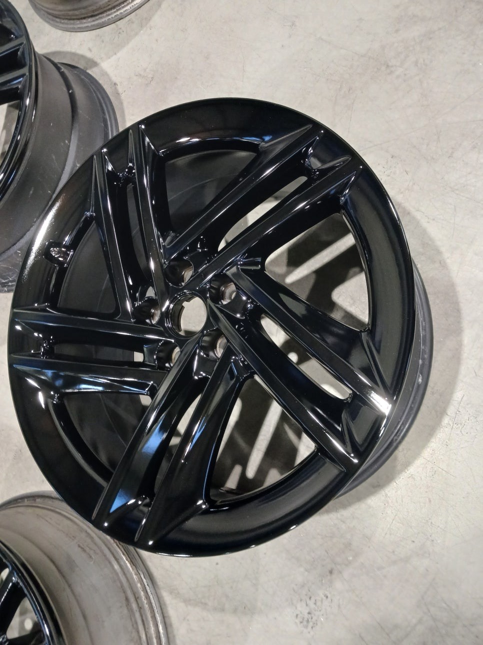 대구 휠복원 성지, G80 20인치 유광블랙 복원 후기 / 대구 달서, 남구, 서구