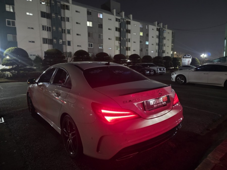 w176 cla250 cla45amg 벤츠송풍구엠비언트 12색엠비언트 광량업 출장엠비언트 디컷베이지카본핸들교체 / 부천, 수도권 출장