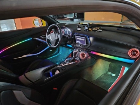 쉐보레카마로엠비언트 카마로무빙엠비언트 카마로송풍구엠비언트 카마로벤풍구 출장시공 카마로실내엠비언트 출장엠비언트 쉐보레무빙엠비언트 dmx카마로 dmx출장 dmx쉐보레 / 부천, 수도권 출장