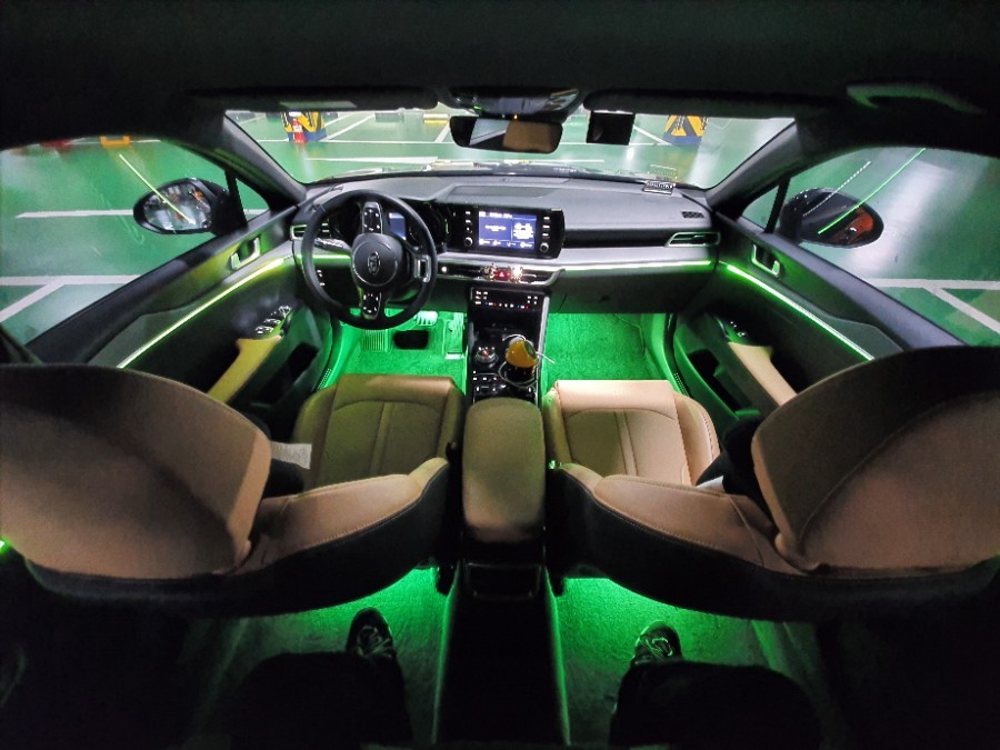 K5 DL3 블루투스통합 엠비언트시공 / 부천, 수도권 출장