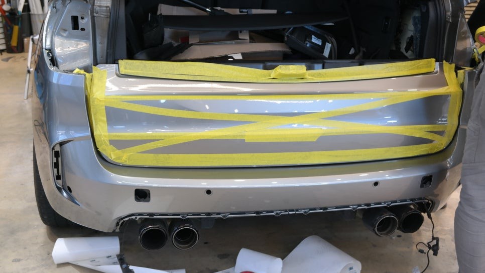 [텐토르 세종점]BMW_M X5[전체랩핑]에이버리 사틴블랙 / 세종 장군면