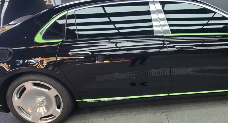 마포 전체PPF와 투톤랩핑 벤츠 마이바흐 옵션 3/1가격으로 해결 / 일산, 고양 백마