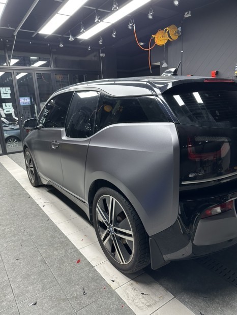 성남랩핑 분당랩핑 판교랩핑) Bmw i3 투톤랩핑시공!! / 성남, 판교, 용인