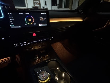 평택 K8 하이브리드 엠비언트 필수 튜닝 조그다이얼, 컵홀더 시공 / 평택 통복동