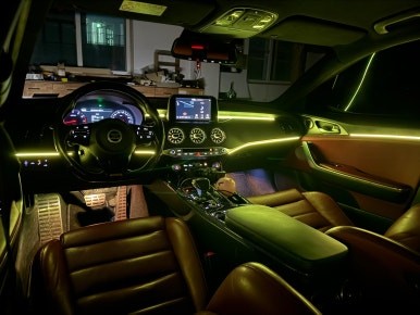 평택 스팅어 엠비언트 벤풍구 튜닝 이렇게만 하시면 됩니다 / 평택 통복동