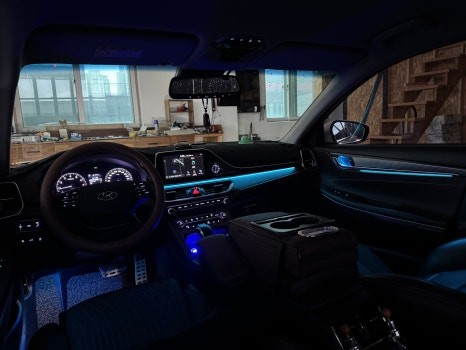 그랜저 ig 평택 비노출 엠비언트 시공의 정석 / 평택 통복동