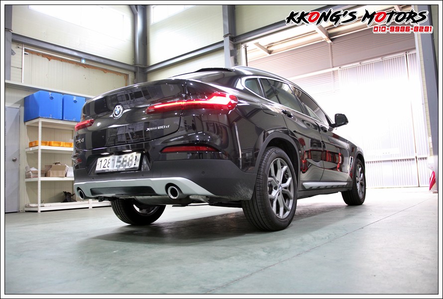 BMW X4 20D의 화끈한 GT 사운드! 슈퍼카 소리박 액티브사운드튜닝! / 인천 동구