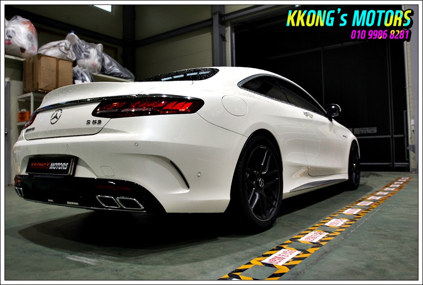 벤츠 왕중왕 벤츠S63 쿠페 AMG 엔드 듀얼배기튜닝! / 인천 동구