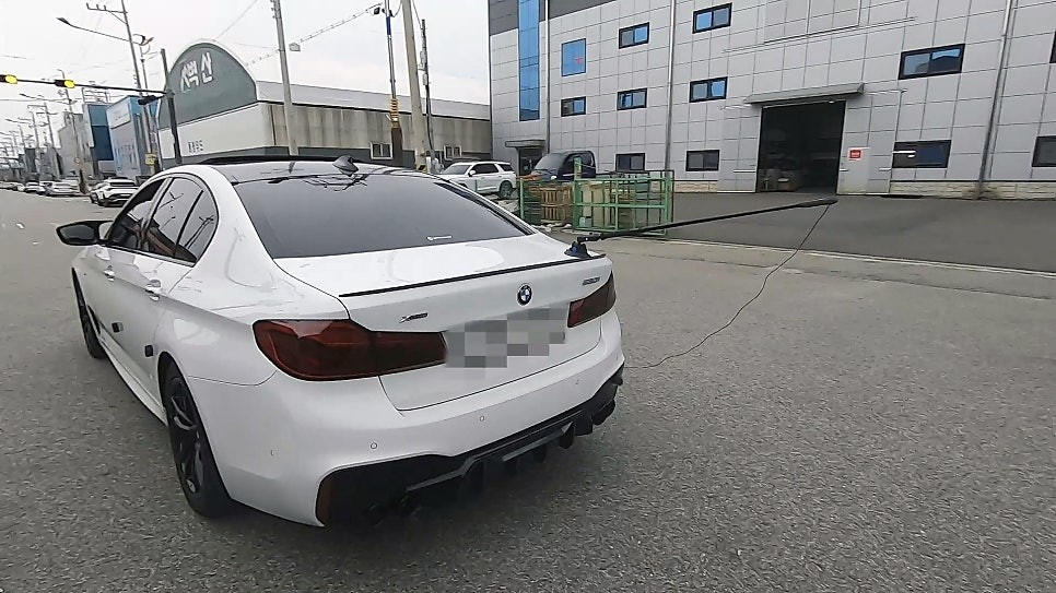 BMW 530i 엔드배기작업 이거하나로 배기종결!! / 인천 동구