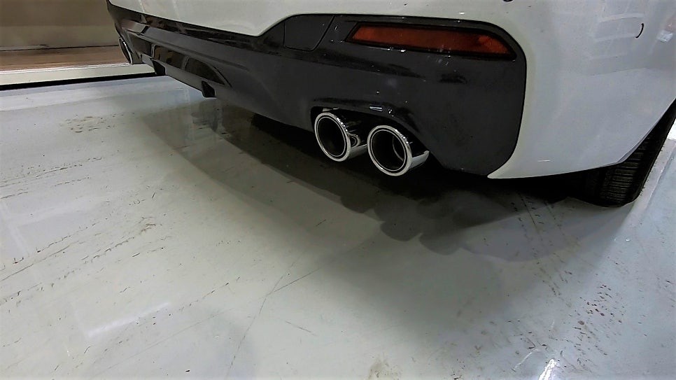 [BMW 530i] 엔드머플러+가변배기셋팅 / 인천 동구