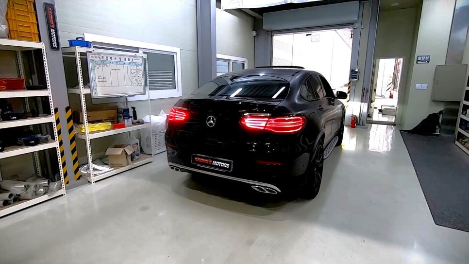 [벤츠 GLC43 AMG] 중간소음기+액티브사운드 / 인천 동구