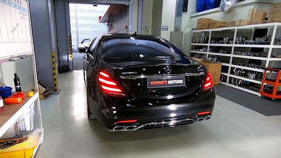 [벤츠 S63 AMG] 커스텀배기 / 인천 동구