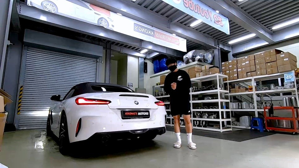 [BMW Z4 20i] 커스텀 배기작업 / 인천 동구