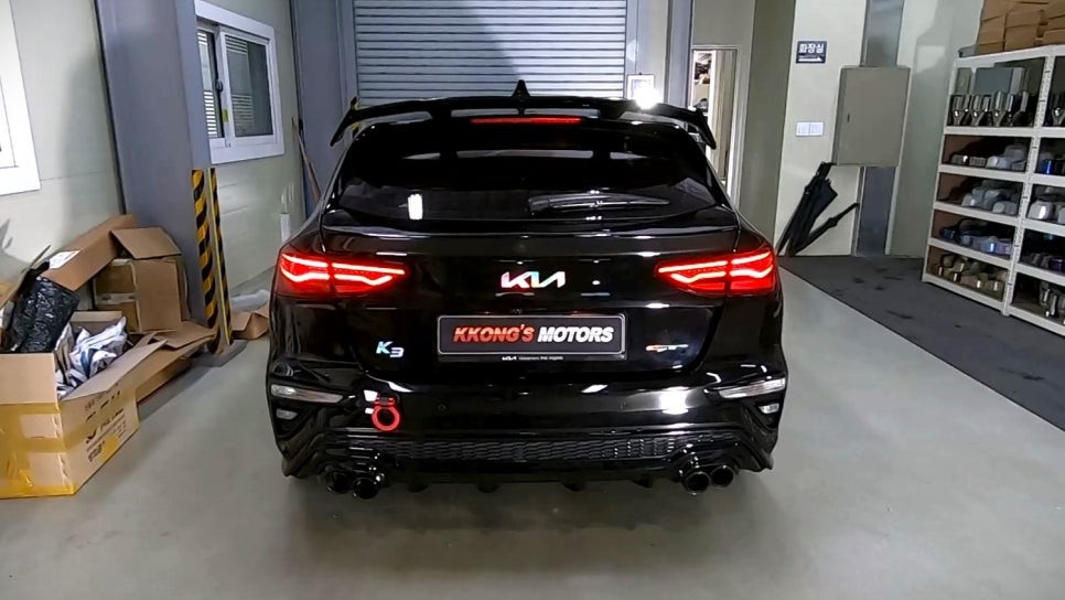 [기아 K3GT] 커스텀배기 + 머플러팁 / 인천 동구
