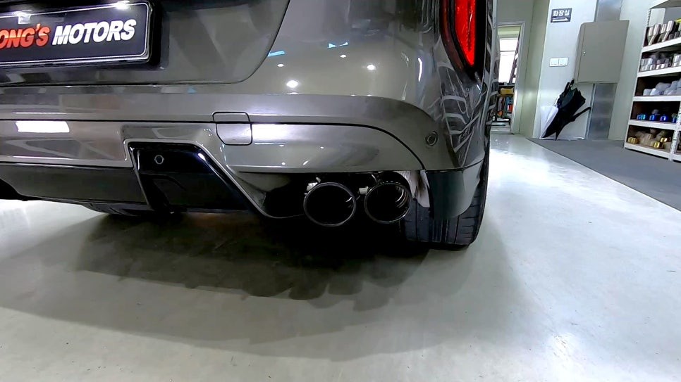 [BMW X6M] 커스텀풀배기 + 머플러팁 / 인천 동구