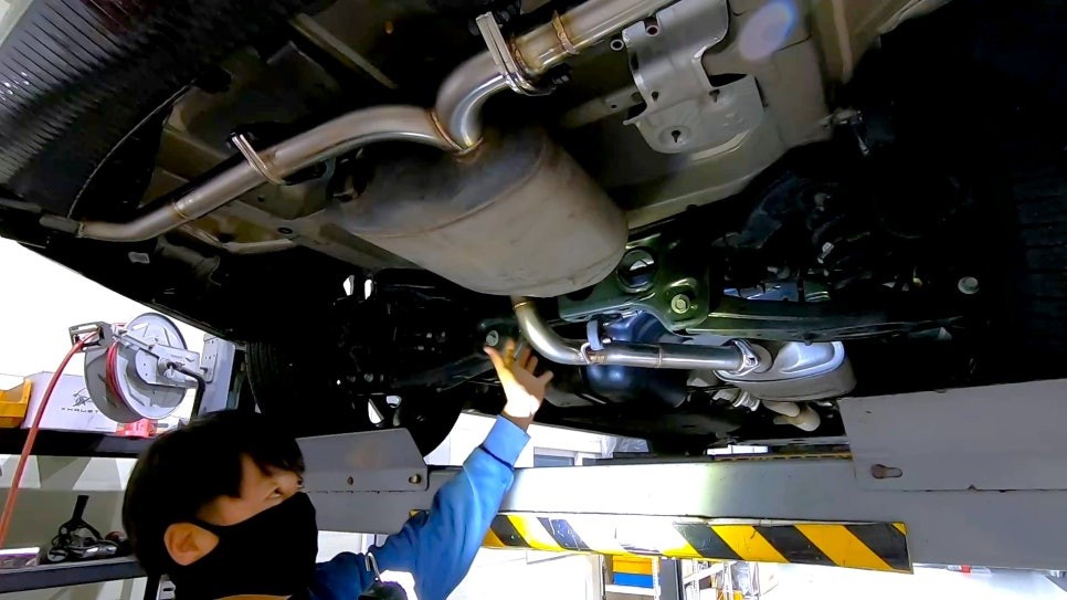 [현대 싼타페MX5] 순정형 듀얼배기 + 머플러팁 / 인천 동구