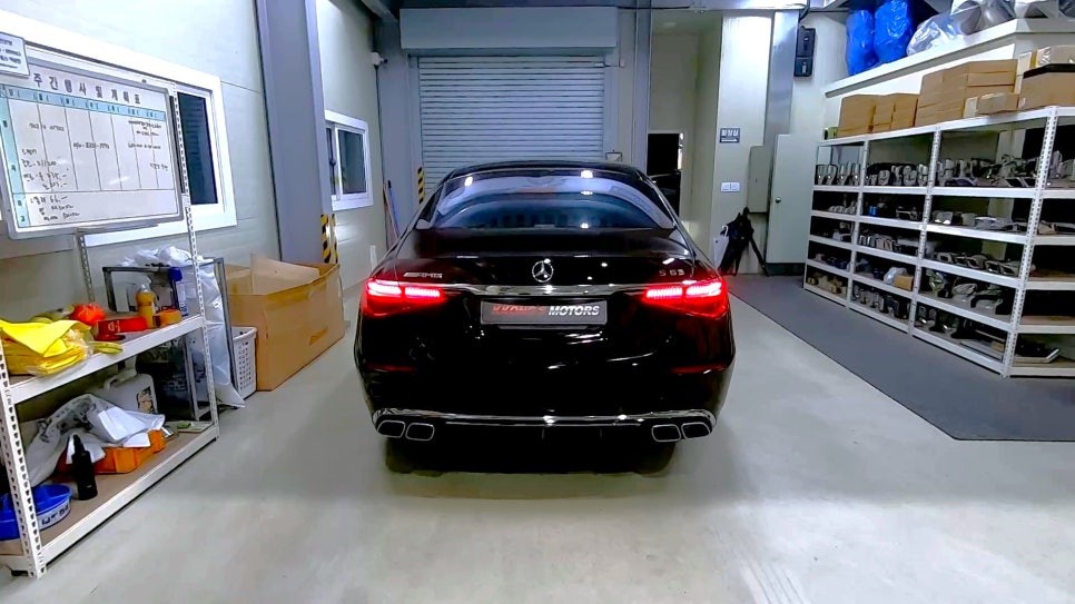 [벤츠 S63 AMG E퍼포먼스] 가변 풀배기작업 / 인천 동구